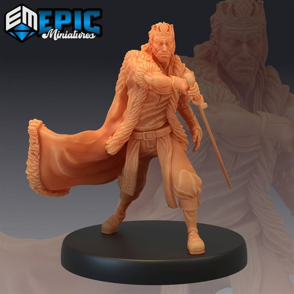 Corrupt King 3D-printed model