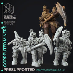Corrupted Dwarf 3D-printed model