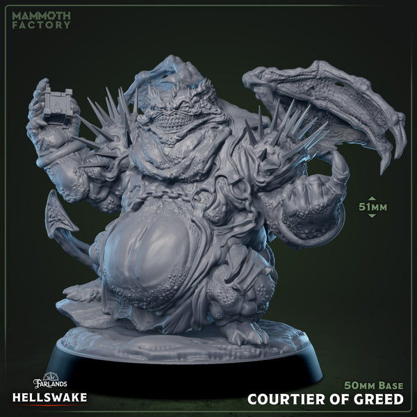 Courtier of Greed