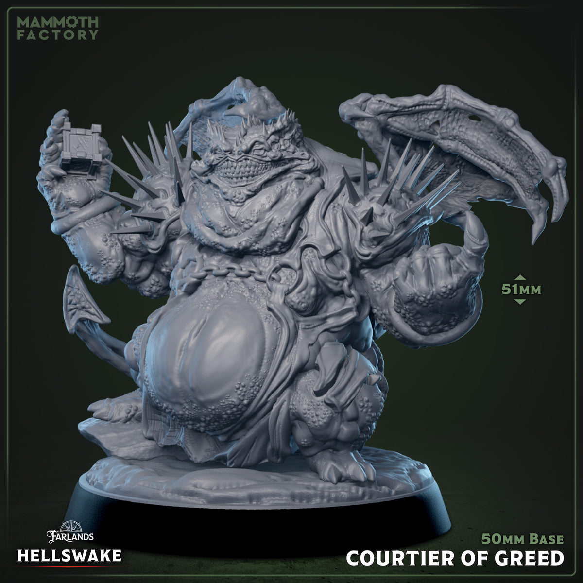 Courtier of Greed
