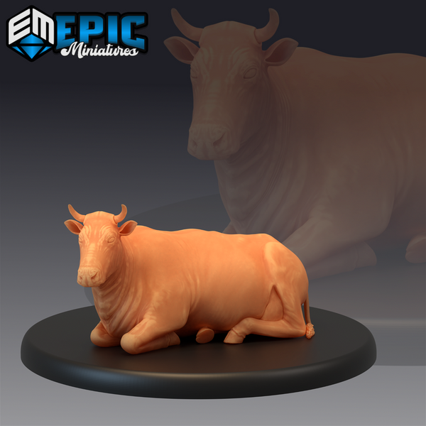 Cow 3D-printed model