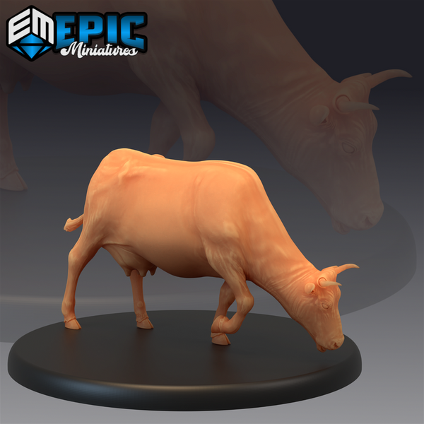 Cow 3D-printed model