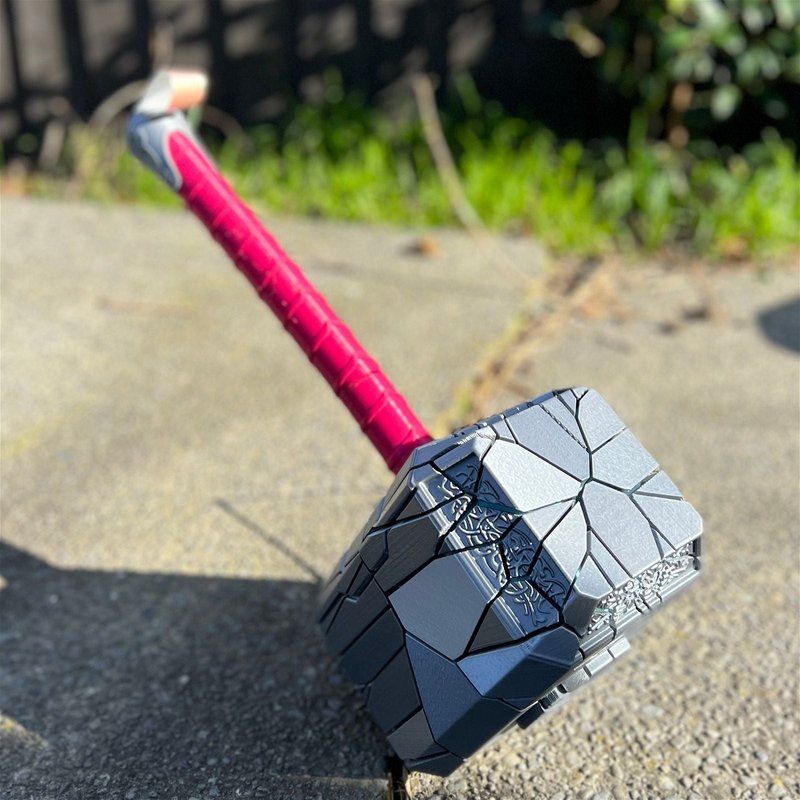 Cracked Mjolnir