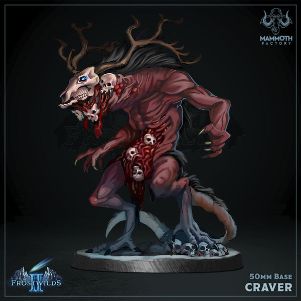 Craver 3D-printed model