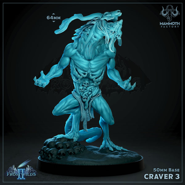 Craver 3D-printed model