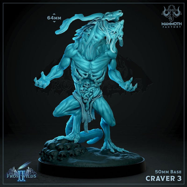 Craver 3D-printed model