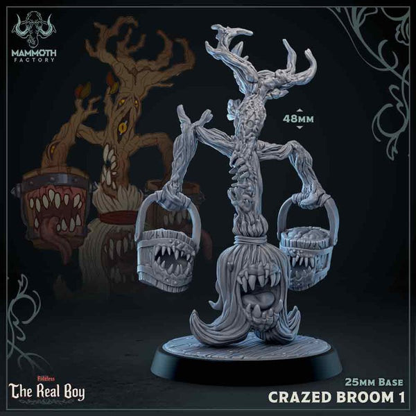 Crazed Brooms 1-4 3D-printed model