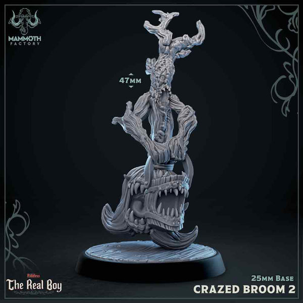 Crazed Brooms 1-4 3D-printed model