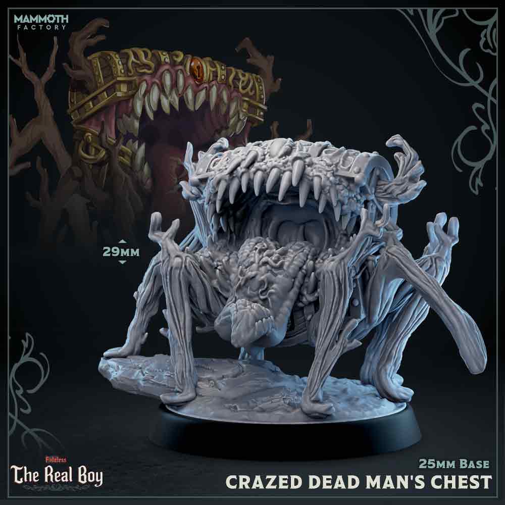Dead Mans Chest 3D-printed model