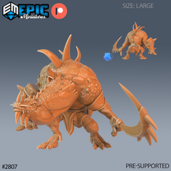 Crocodile Hunchback 3D-printed model
