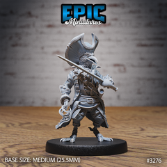 Crow Folk Pirate 3D-printed model
