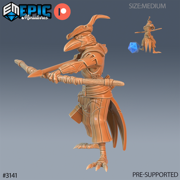 Crow Hood Ranger - The Printable Dragon