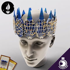 Crown of Galaxies 3D-printed model