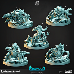 Crustaceans Assault - The Printable Dragon