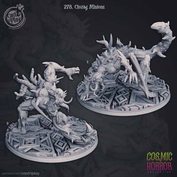 Ctozag Minions 3D-printed model