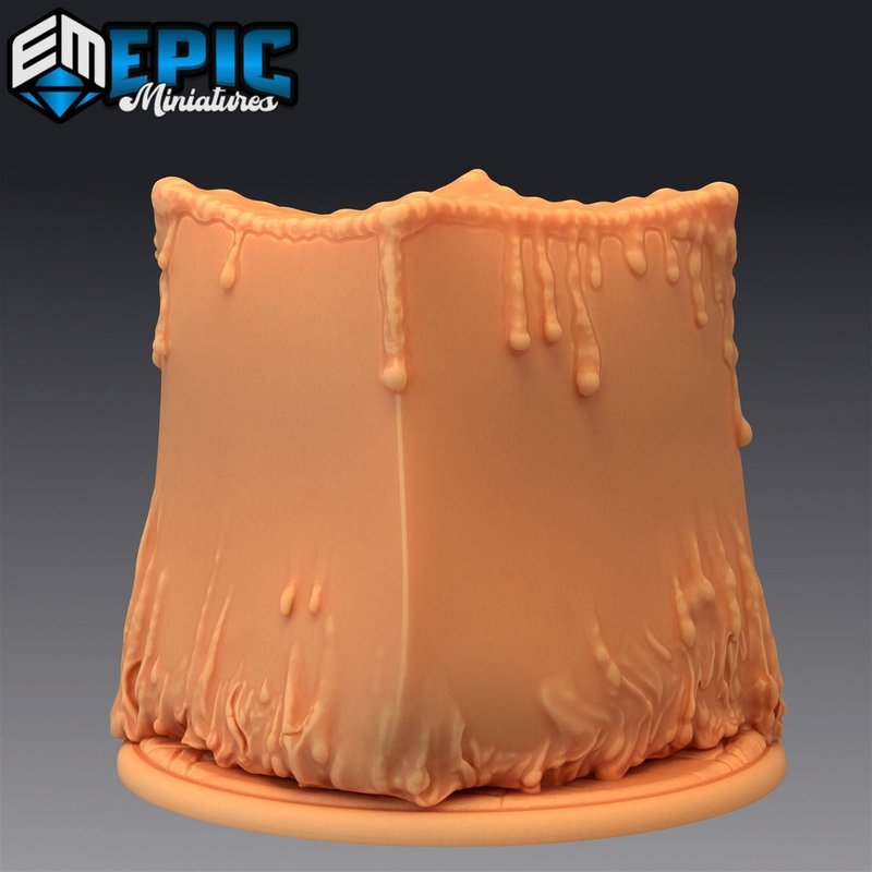 Cube Slime 3D-printed model