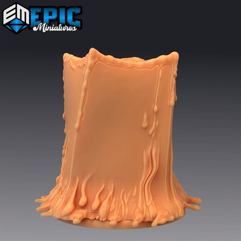 Cube Slime 3D-printed model