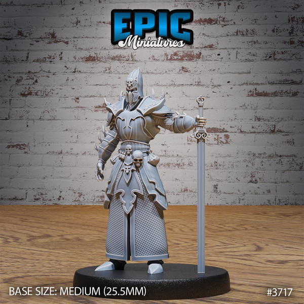 Cult Knight 3D-printed model