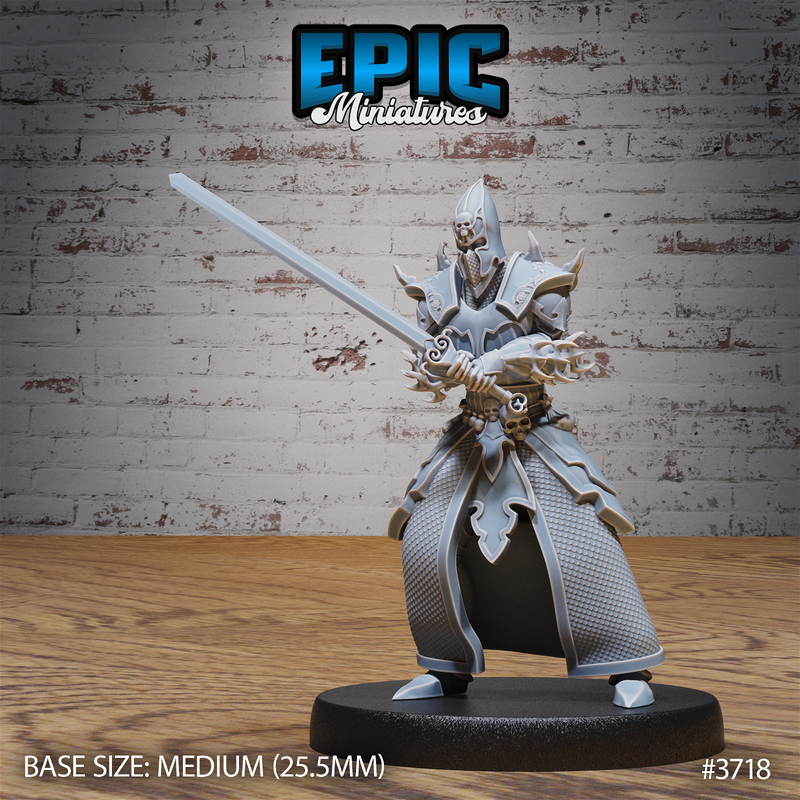 Cult Knight 3D-printed model