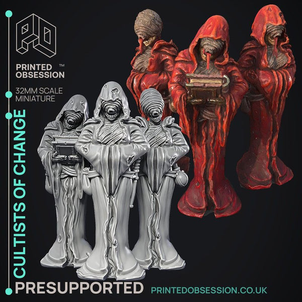 Cultist Of Change 3D-printed model
