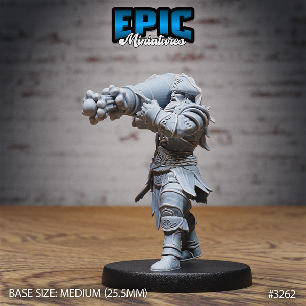 Cursed Captain 3D-printed model