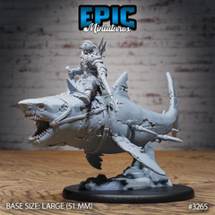 Cursed Captain Shark - The Printable Dragon