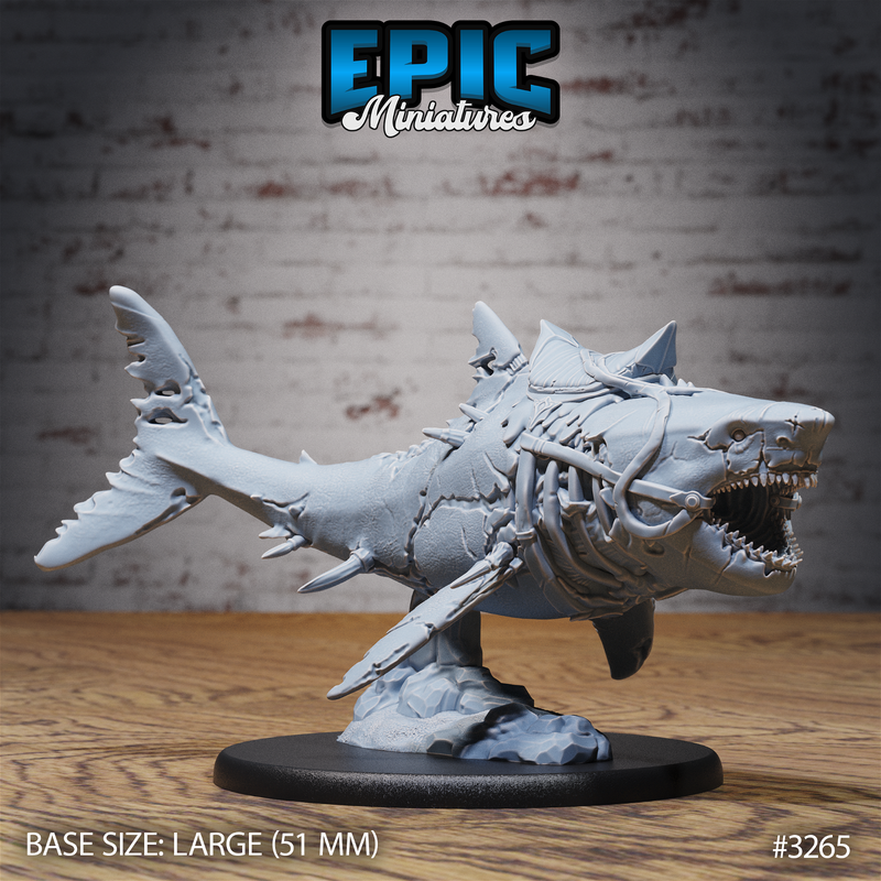 Cursed Captain Shark 3D-printed model