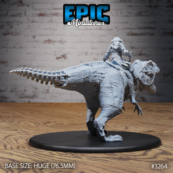 Cursed Captain Trex 3D-printed model