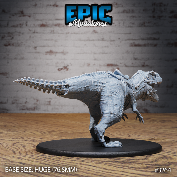 Cursed Captain Trex 3D-printed model