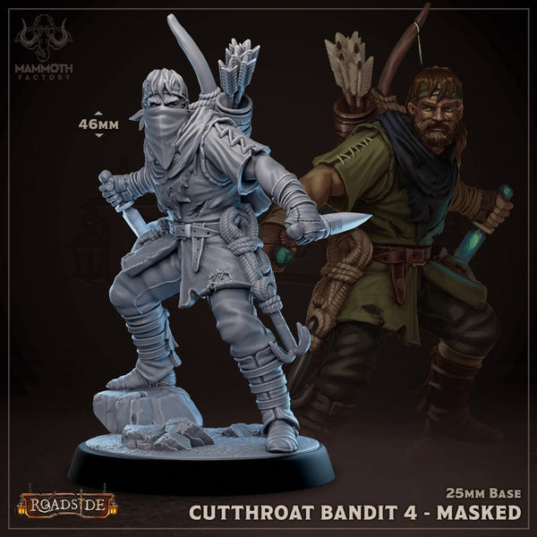 Cutthroat Bandits 3D-printed model