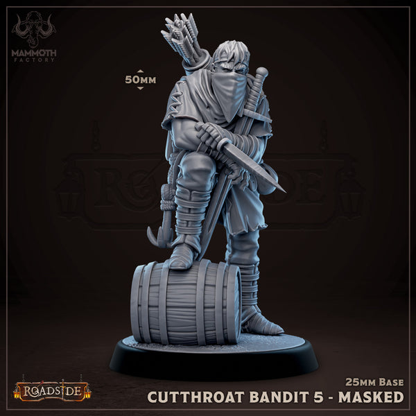 Cutthroat Bandits 3D-printed model