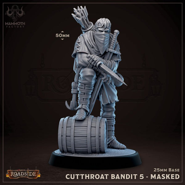 Cutthroat Bandits 3D-printed model