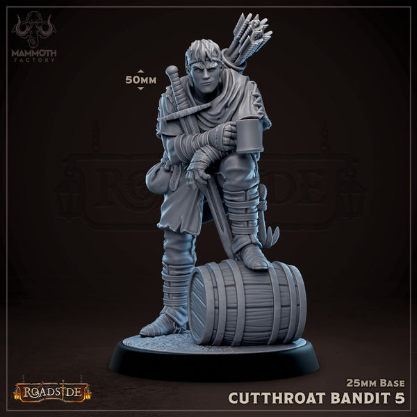 Cutthroat Bandits 3D-printed model