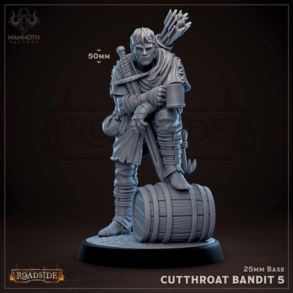 Cutthroat Bandits 3D-printed model