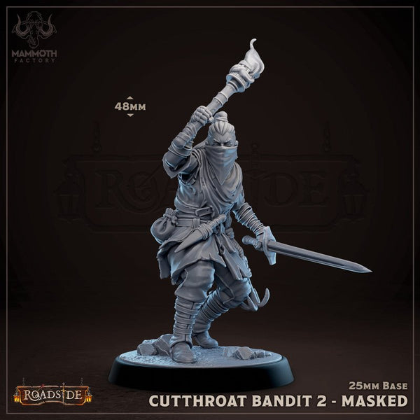 Cutthroat Bandits 3D-printed model