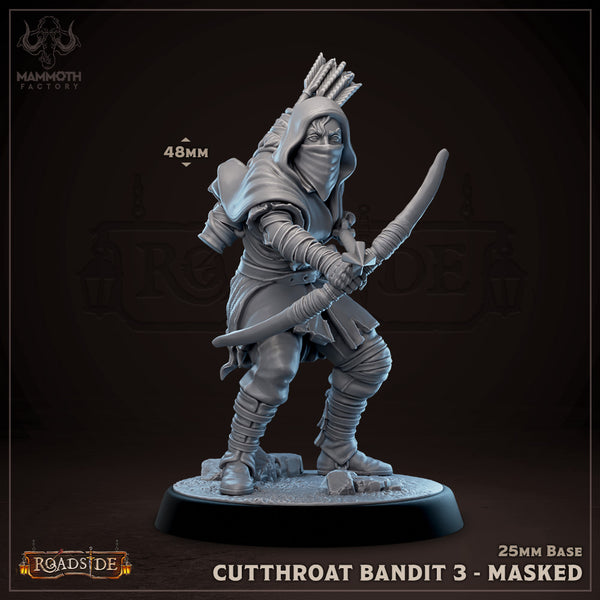 Cutthroat Bandits 3D-printed model