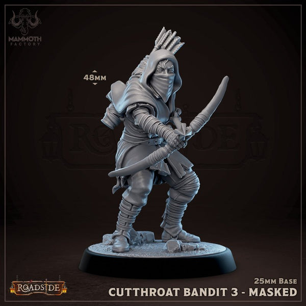 Cutthroat Bandits 3D-printed model