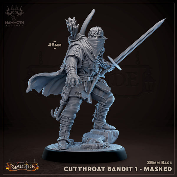 Cutthroat Bandits 3D-printed model