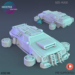 Cyber City Police Car 3D-printed model