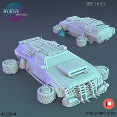 Cyber City Police Car - The Printable Dragon