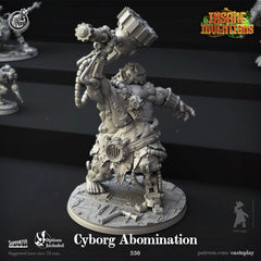 Cyborg Abomination 3D-printed model