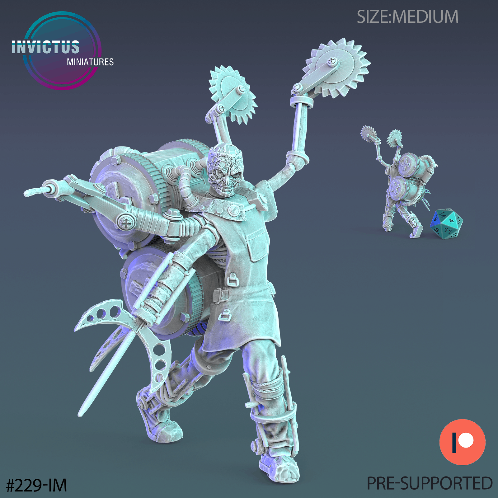 Cyborg Medic - The Printable Dragon