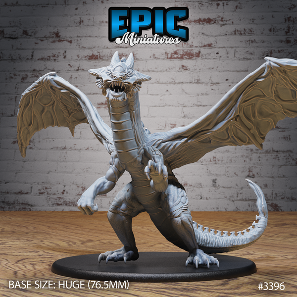 Cyclops Dragon 3D-printed model