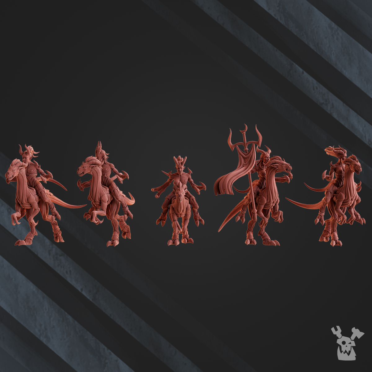 Daemons Of Lust Dino Riders - The Printable Dragon