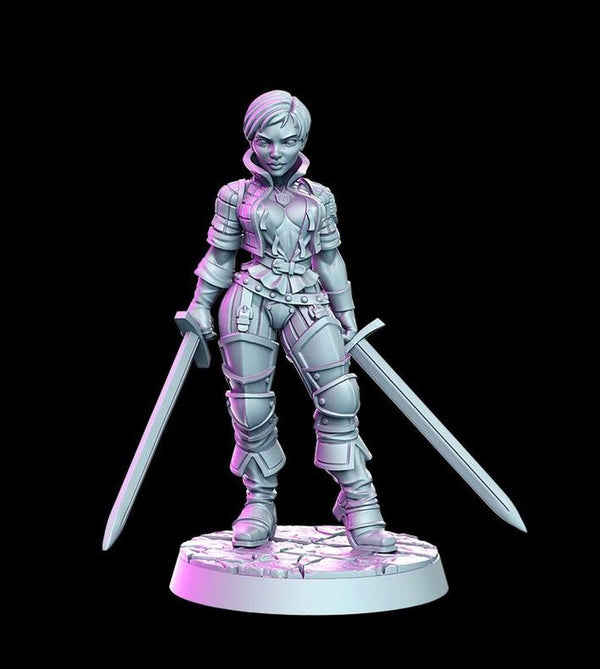 Daena 3D-printed model