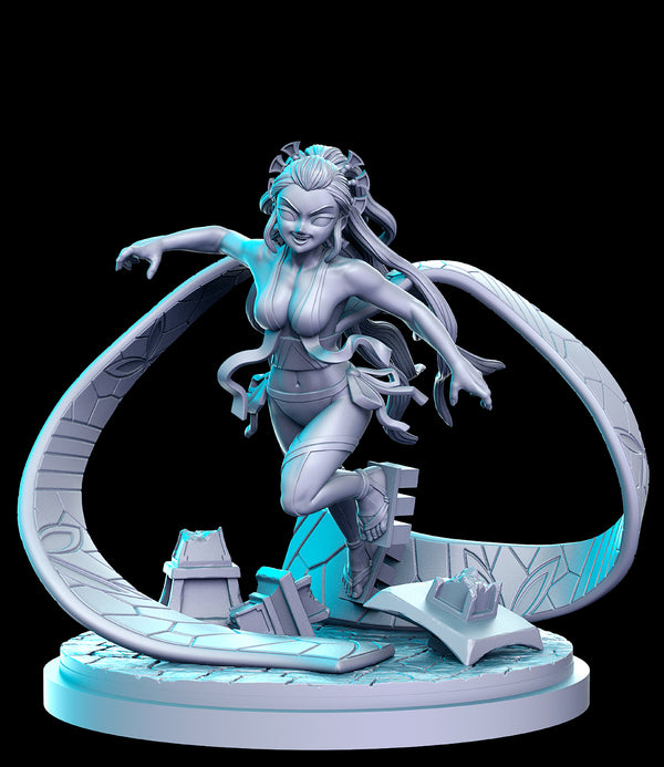 Daki 3D-printed model