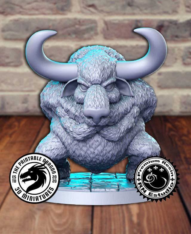 Damned Ram 3D-printed model