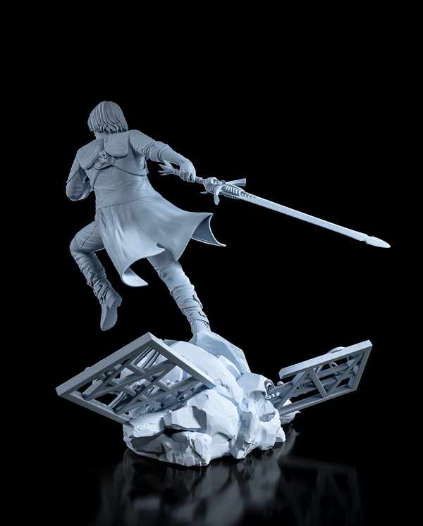 Dante 3D-printed model