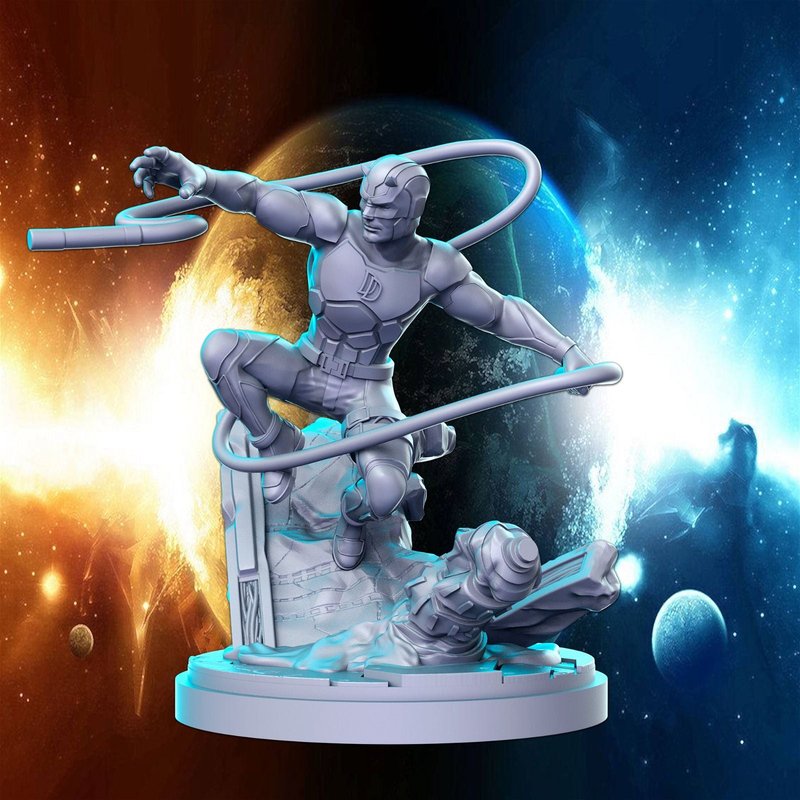 Daredevil 3D-printed model