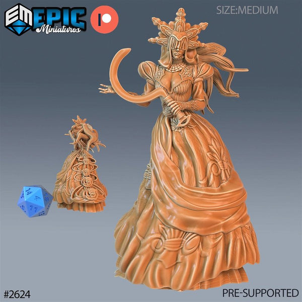 Dark Bride 3D-printed model